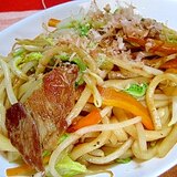 我が家の焼うどん